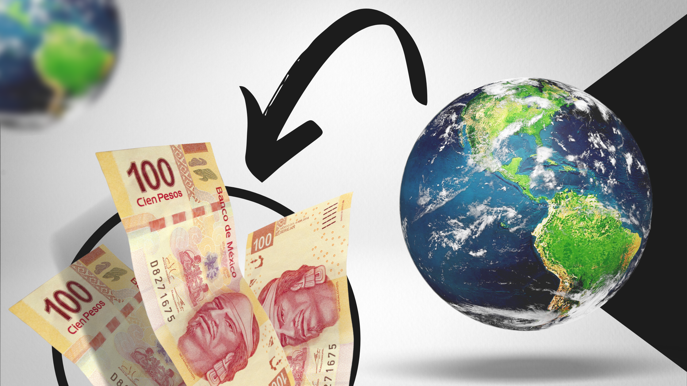 Cómo invertir en todo el mundo con $100 pesos