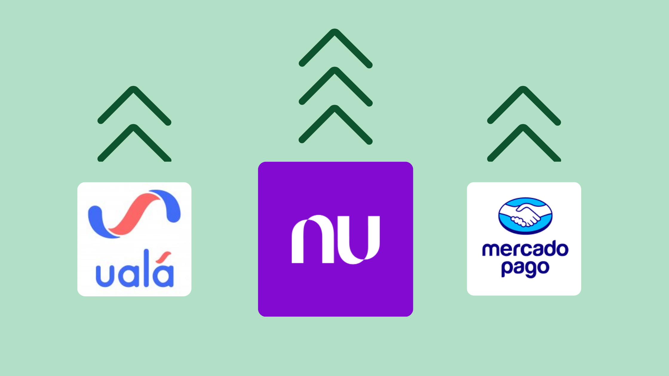 NU, Mercado Pago y Ualá AHORA PAGAN MÁS